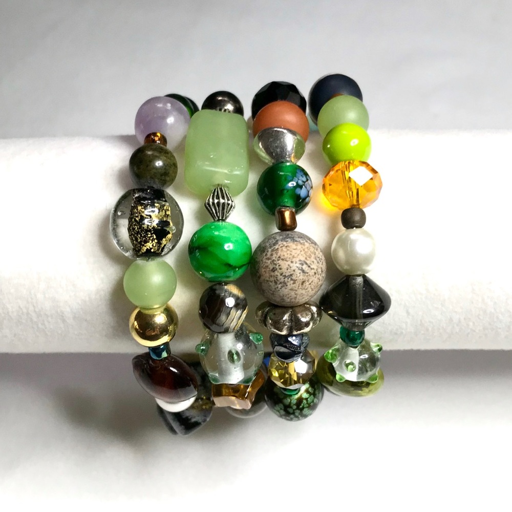 Handmade Bracelet with Vintage and Modern Elements (NB35-6H) New Without Tags - Picture 5 of 8